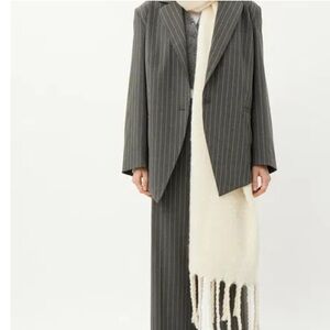 Weekday Oversized Pinstripe Blazer